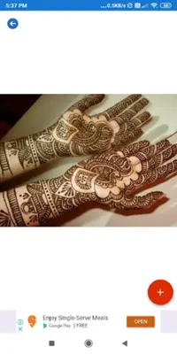 Mehdi Designs Foot, Hand Bridal Mehdi Designs android App screenshot 0