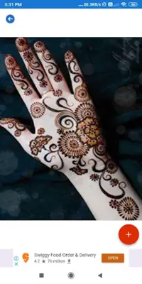 Mehdi Designs Foot, Hand Bridal Mehdi Designs android App screenshot 7